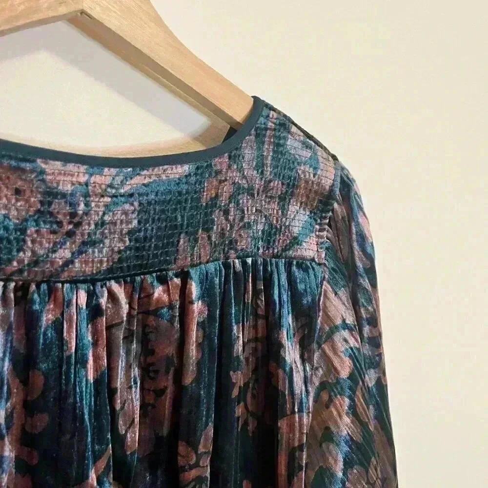 NWT Anthropologie Faustine Peasant Blouse - Picture 7 of 12